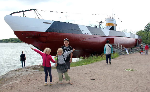 Lasten kanssa matkalla - Suomenlinna. Kuva: Pauliina Ståhlberg