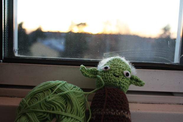 Yoda ja auringonlasku