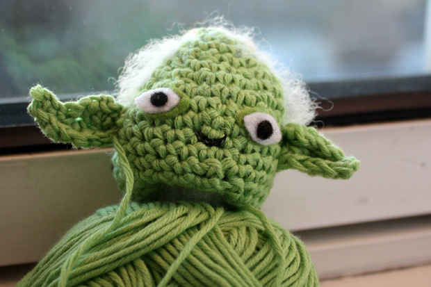 Yoda ikkunalla