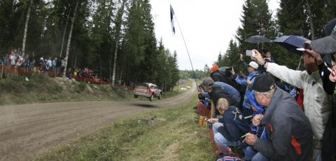 Loeb loikkimassa palsalla