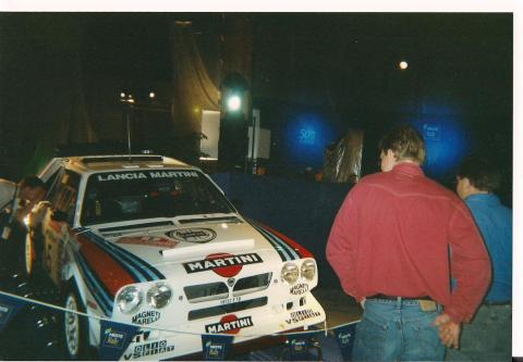 massimo biassion/lancia delta s4.  neste rally finland