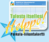 Tulosta itsellesi puikula-liikuntakortti