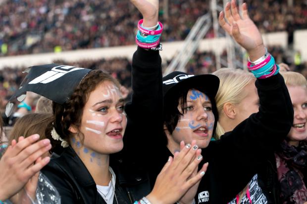 Cheek Olympiastadionilla 23.8.2014 - Kuva: Tomi Mikola