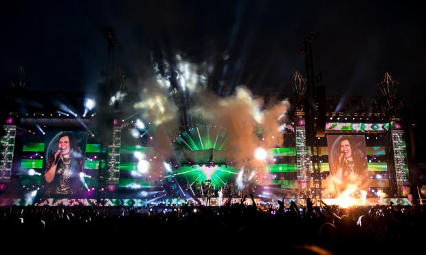 Cheek Olympiastadionilla 23.8.2014 - Kuva: Tomi Mikola