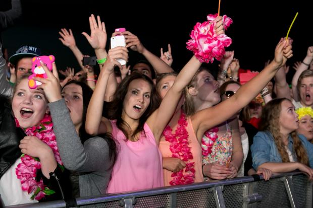 David Guetta Ruisrockissa 2014 - Kuva: Tomi Mikola