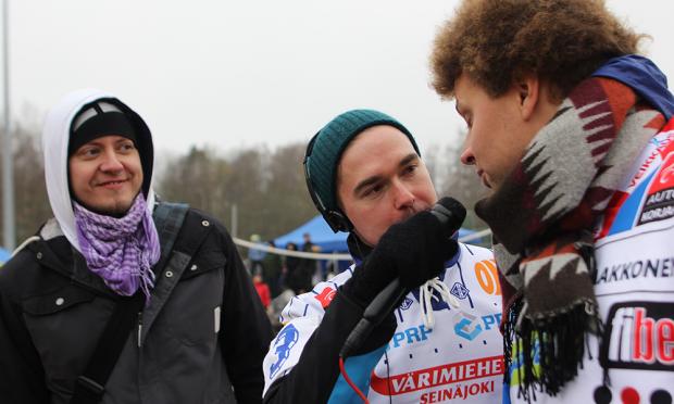 Toni, Henkka ja Viki. - Kuva: Hanne Kautto / YleX